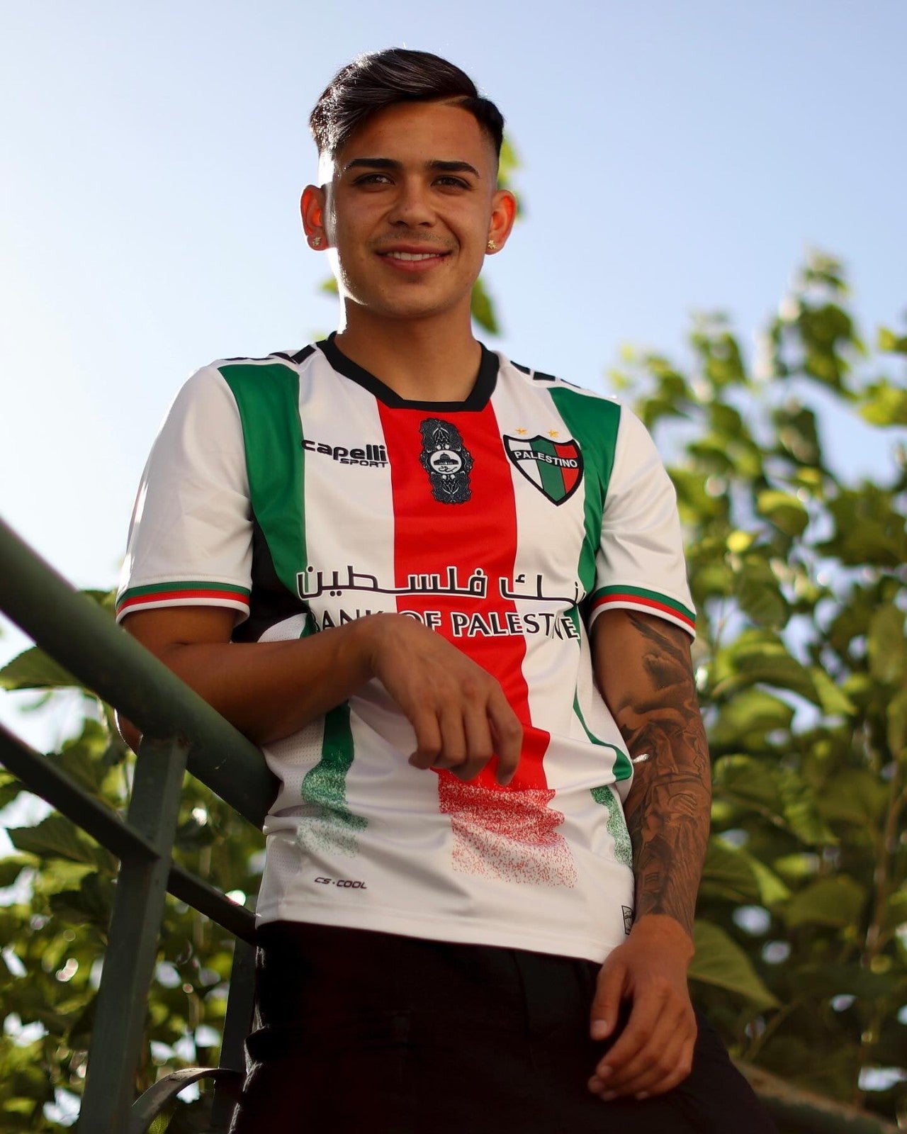 Camiseta Oficial Capelli Palestino Fútbol Chile de Palestina 2024