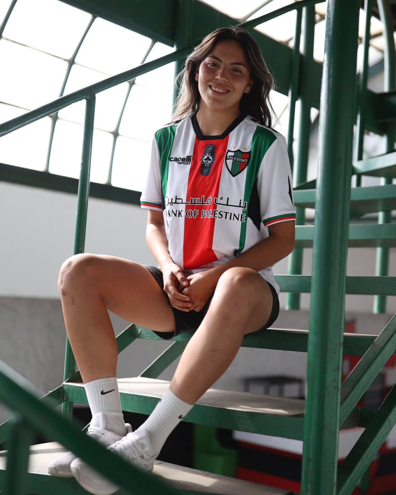 Camiseta Oficial Capelli Palestino Fútbol Chile de Palestina 2024