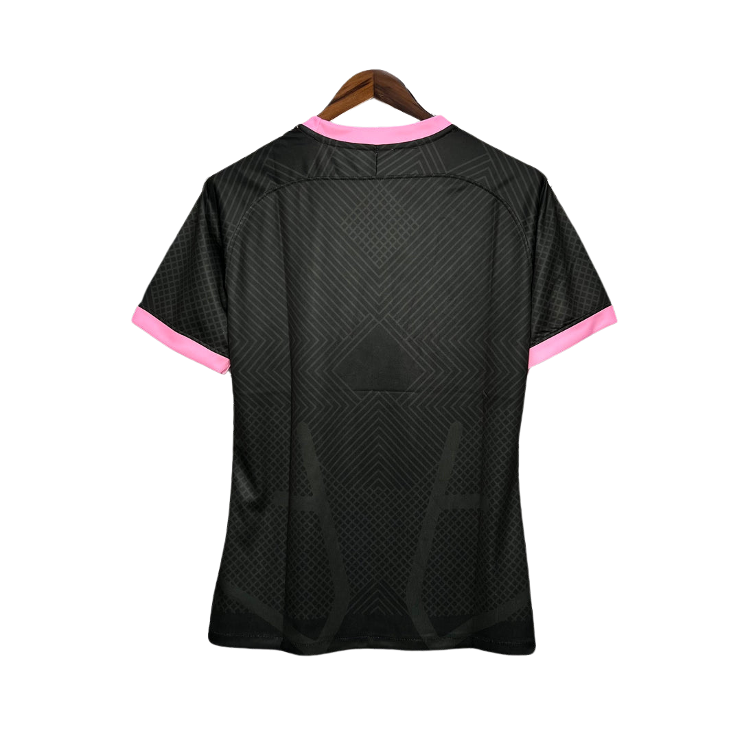 Camiseta negra y rosa Palestina Fc