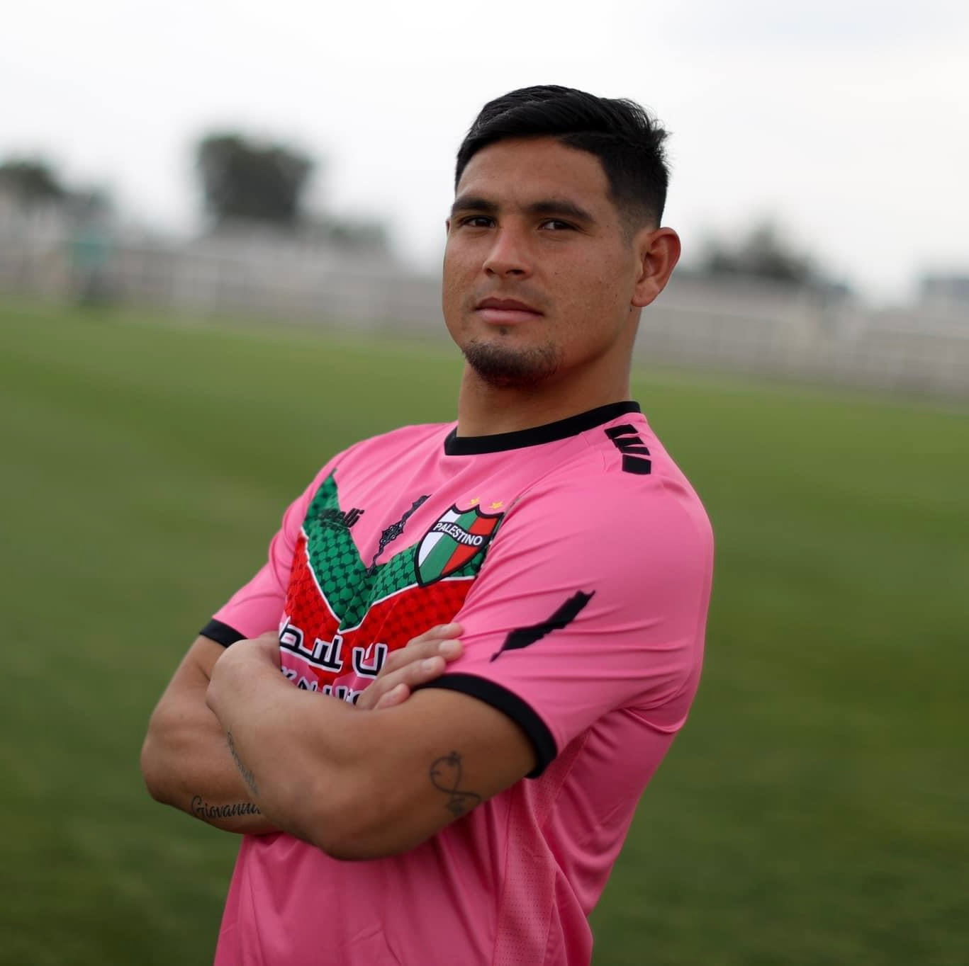 Maillot Officiel Rose Palestino Chili 2022/2023