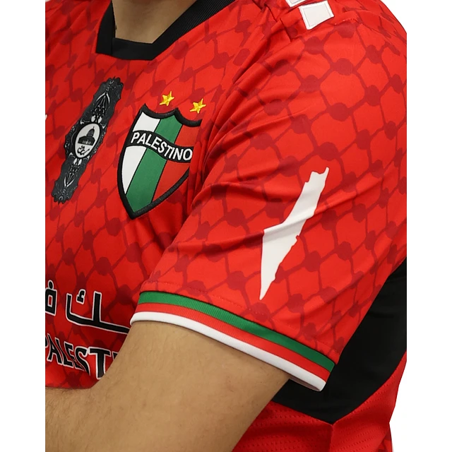 Official Palestino Chile Red Jersey 2024/2025