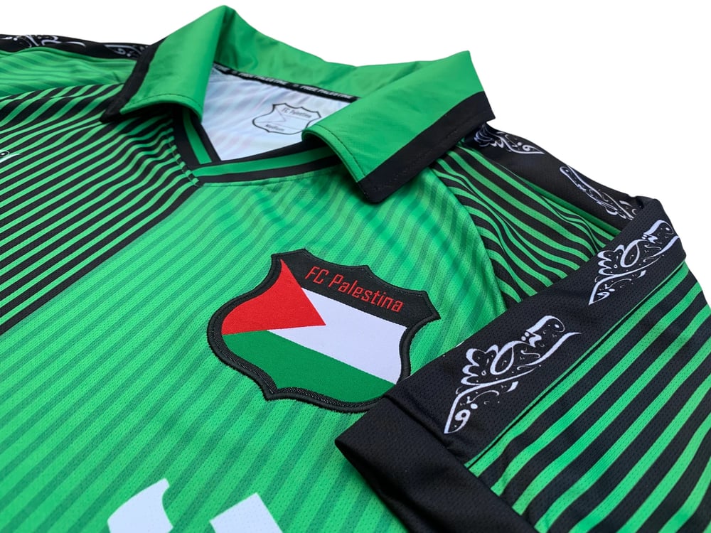 Camiseta Fc Palestine Futbol Maillot Green Retro