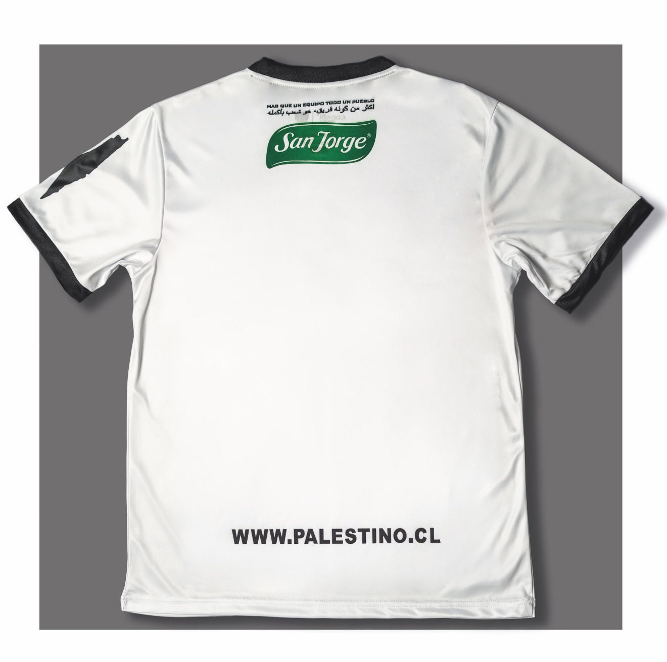Camiseta Palestino blanca fútbol chile 2020 2021 2022 2023 2024 2025 Capelli Sport