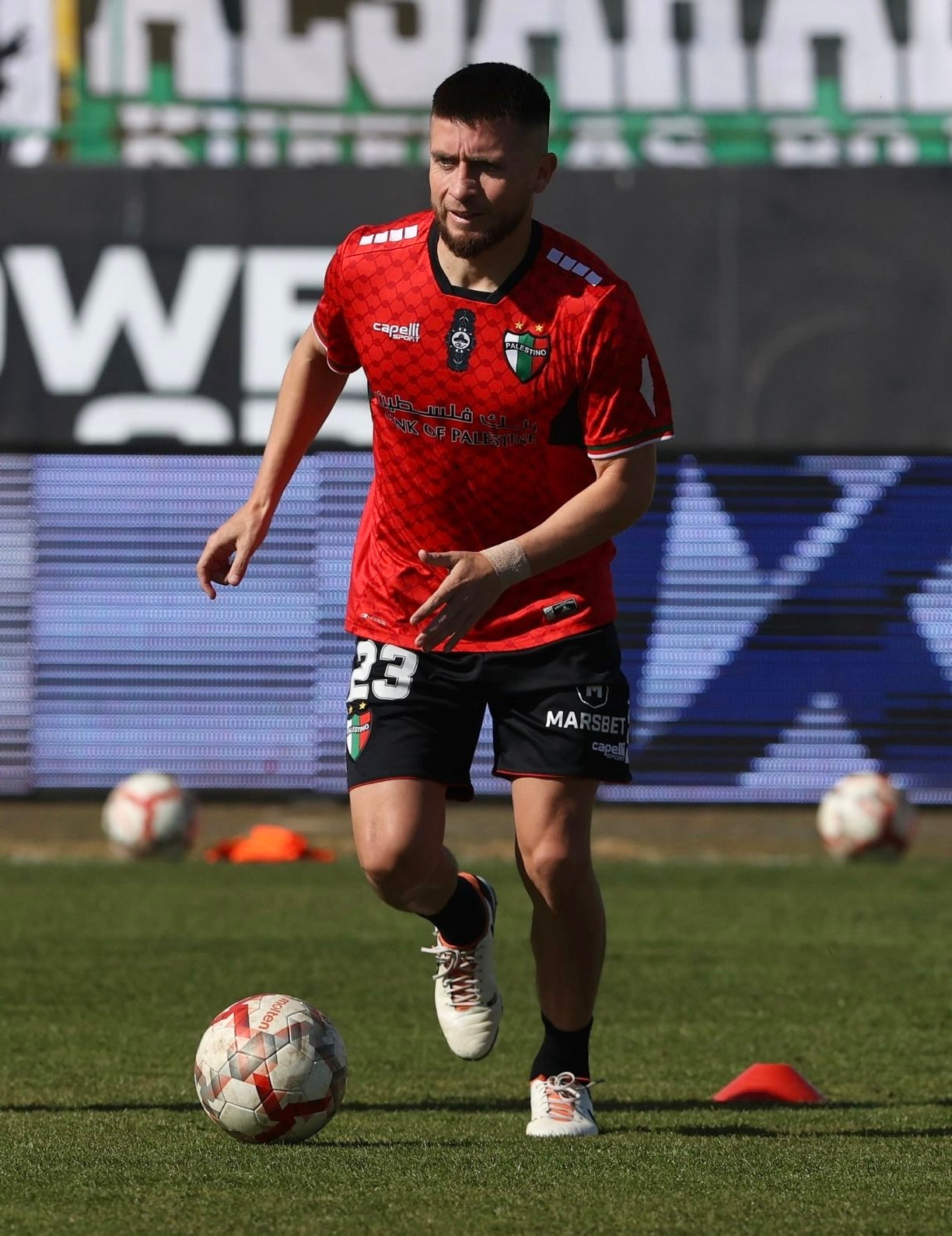 Camiseta fútbol Chileno Palestino Roja Rojo palestina 2024