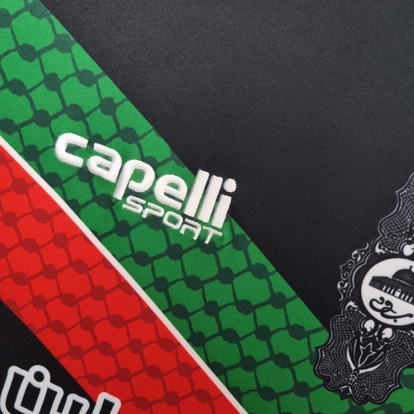 Maillot officiel Palestino Chili Noir 2022/2023