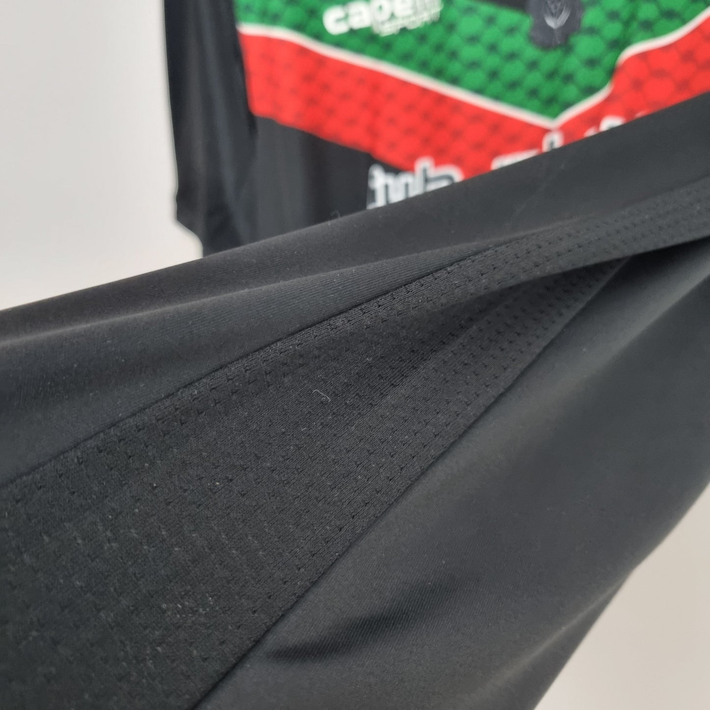 Camiseta Palestino negra visitante fútbol chile 2020 2021 2022 2023 2024 2025 Capelli Sport