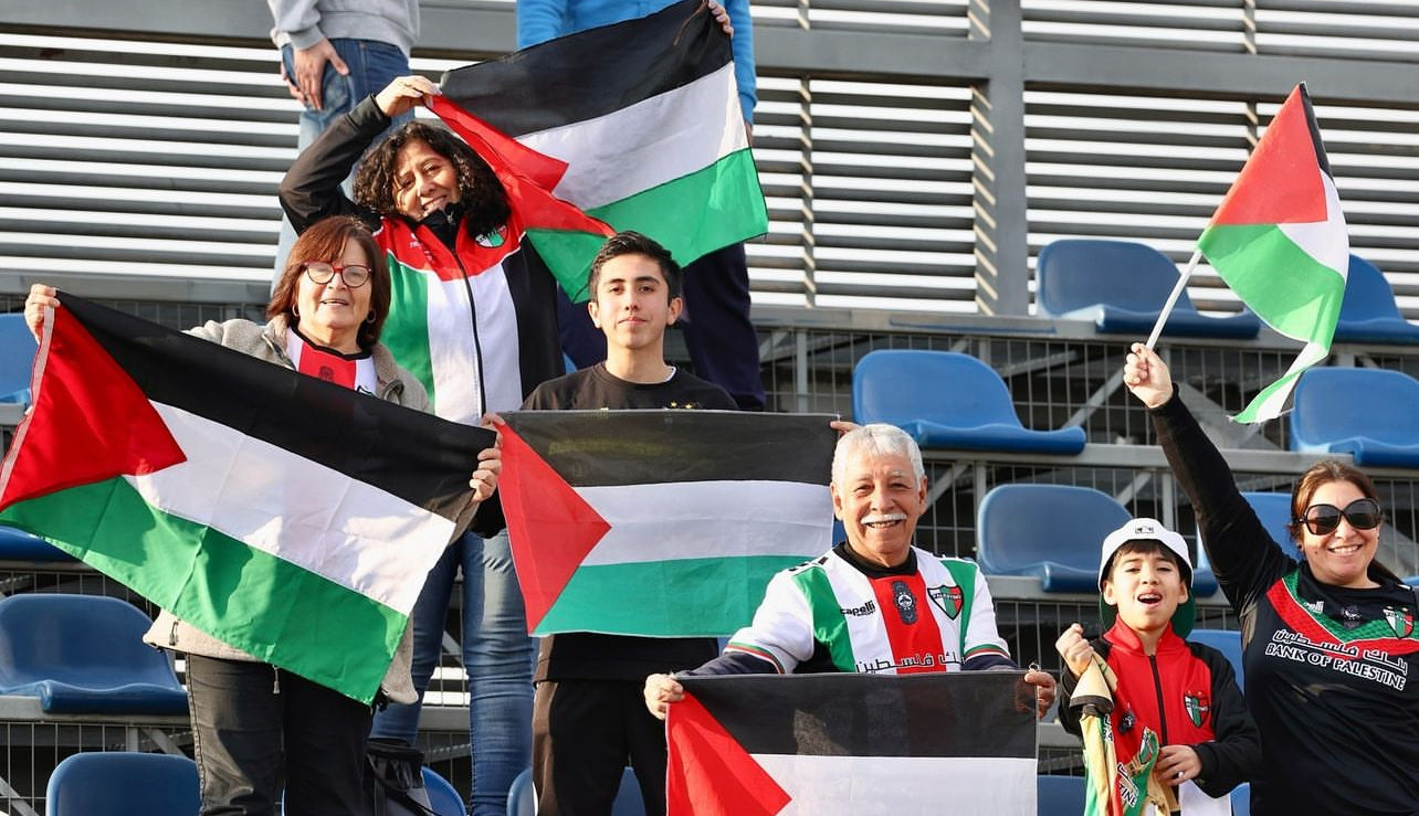 Camiseta Palestina Capelli Palestino fútbol chile 2024 2025