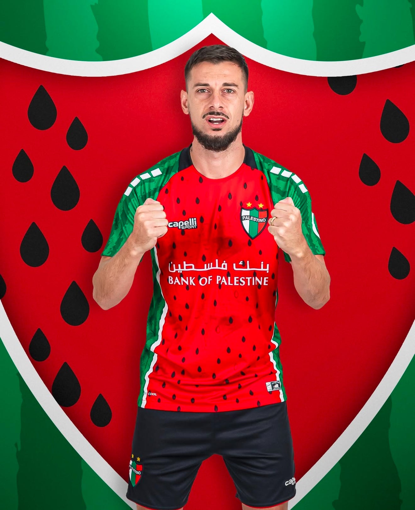 Maillot Pastèque Palestino Chili 2025 / 2026