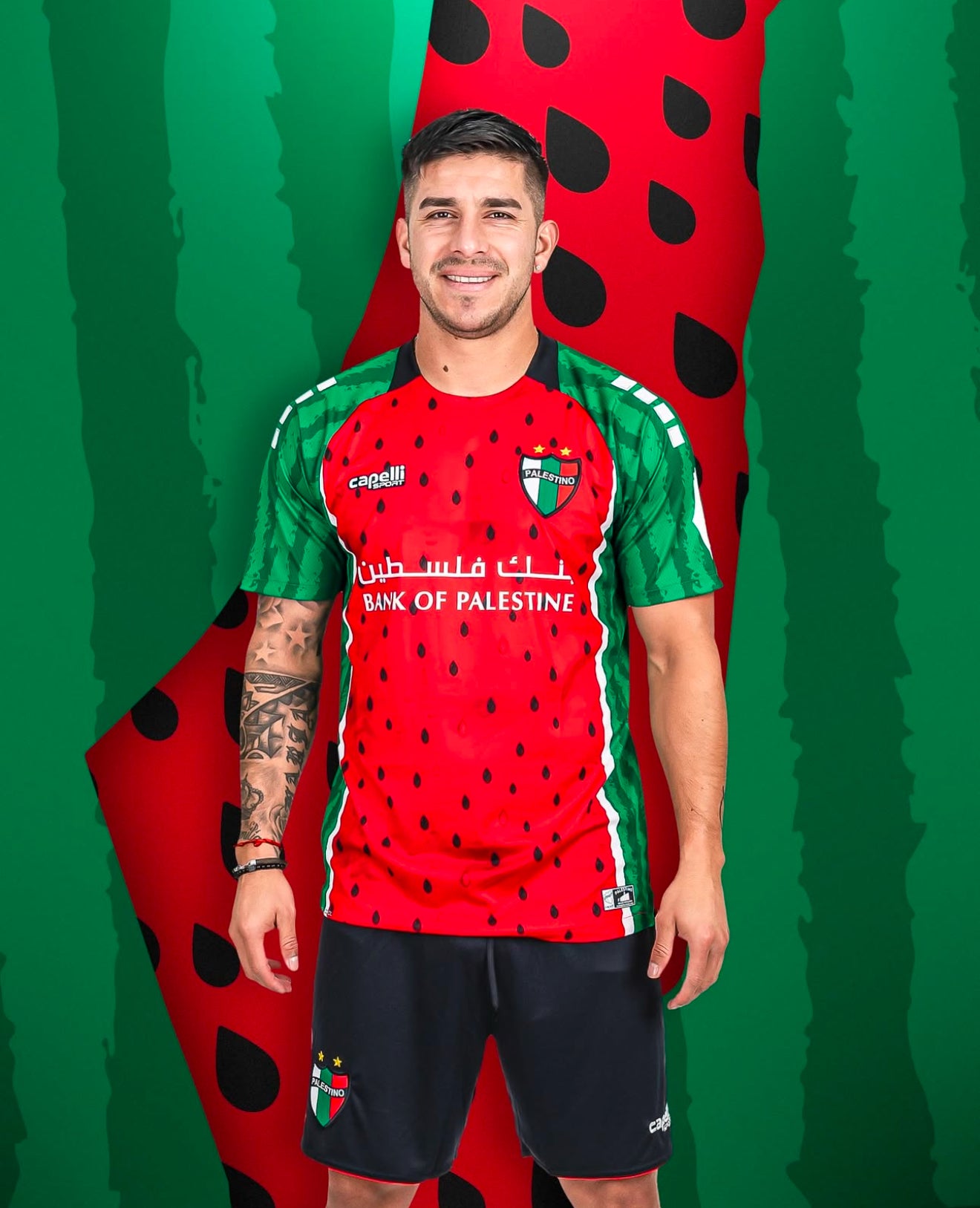 Maillot Pastèque Palestino Chili 2025 / 2026