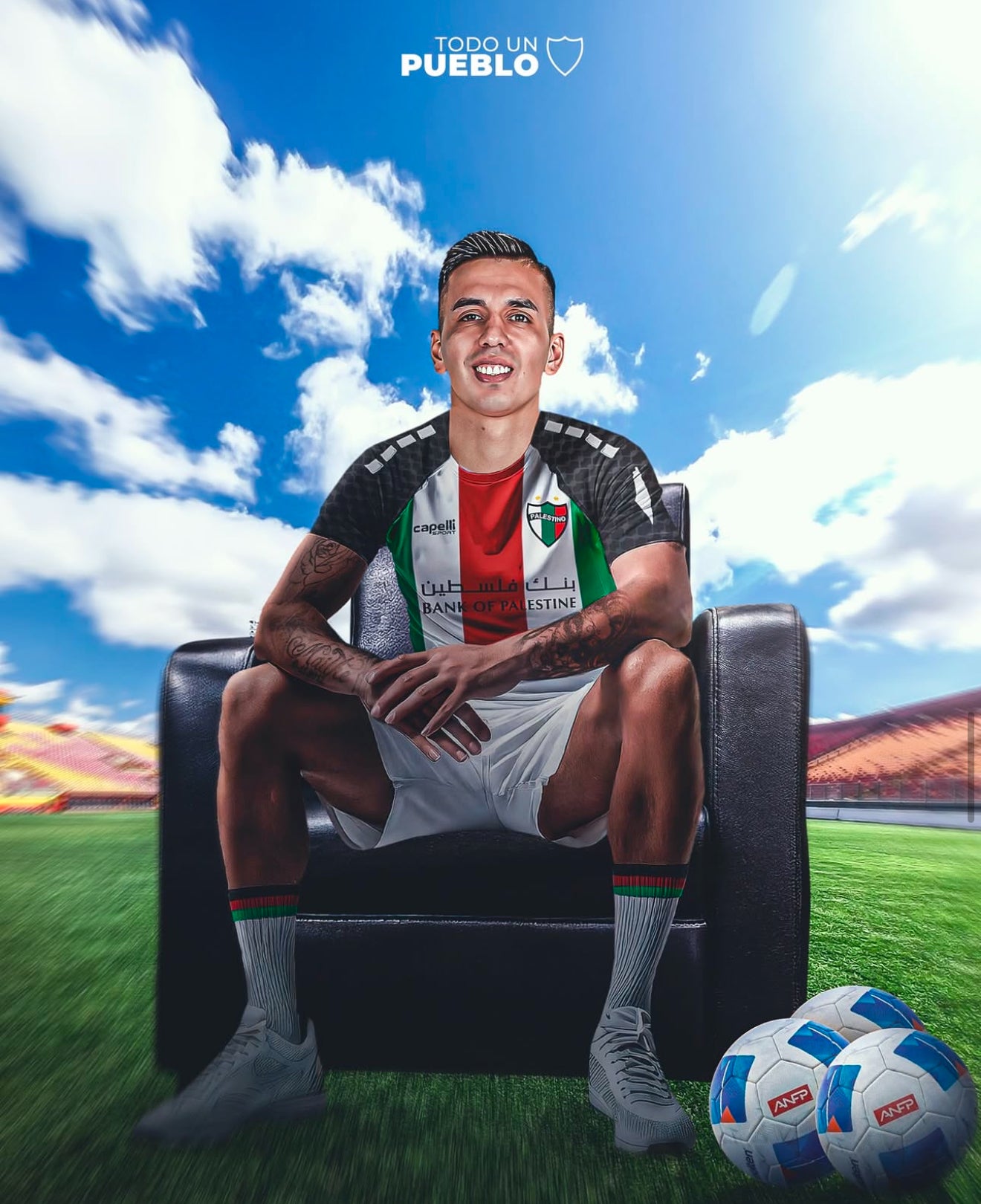 Maillot Palestino Chili Officiel Domicile 2025 / 2026