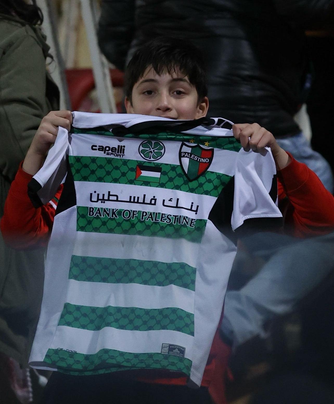 Camiseta Palestino CELTIC fútbol chile 2024 2025