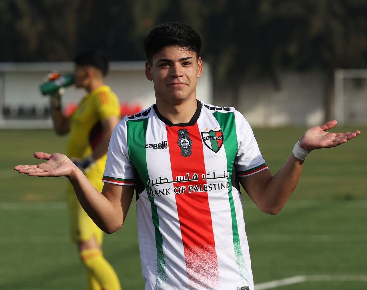 Camiseta Palestina Capelli Palestino fútbol chile 2024 2025