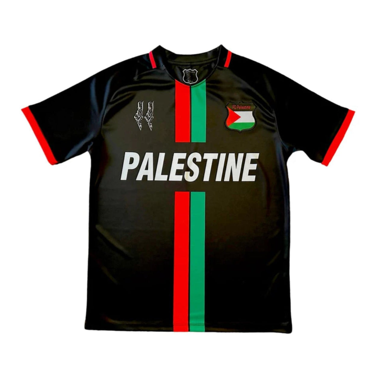 Maillot Football FC Palestine 2025 Noir