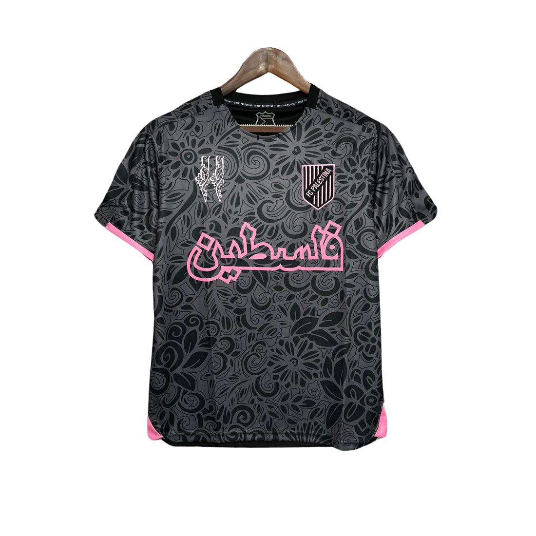 Camiseta Fc Palestina Negra 2025