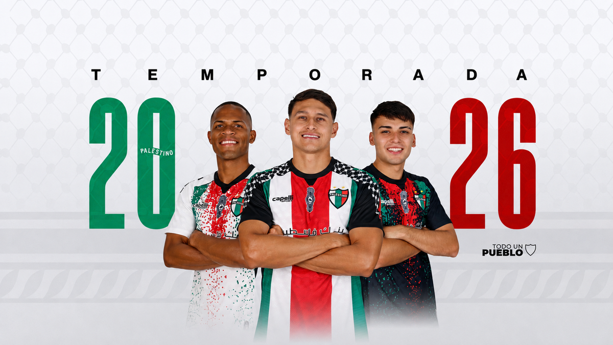 Camiseta Oficial Palestino 2026 / 2027