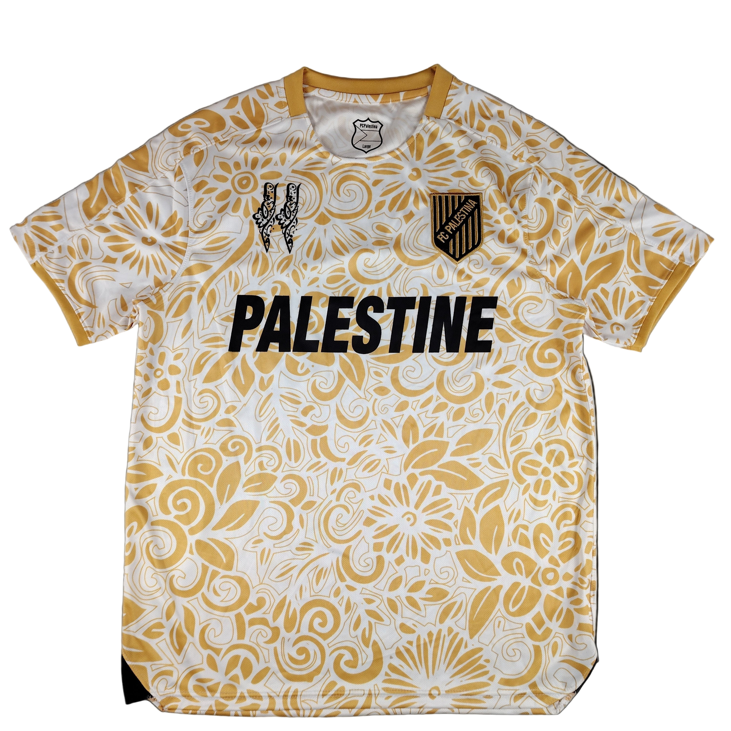 Palestina FC | Camiseta Dorada Exclusiva.