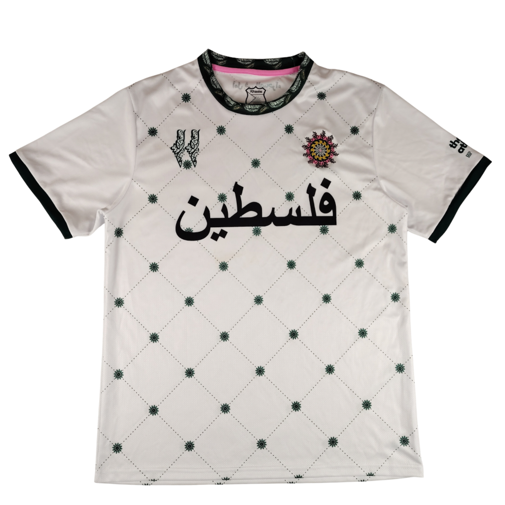 Maillot Football FC Palestine 2025 Noir et Doré 11