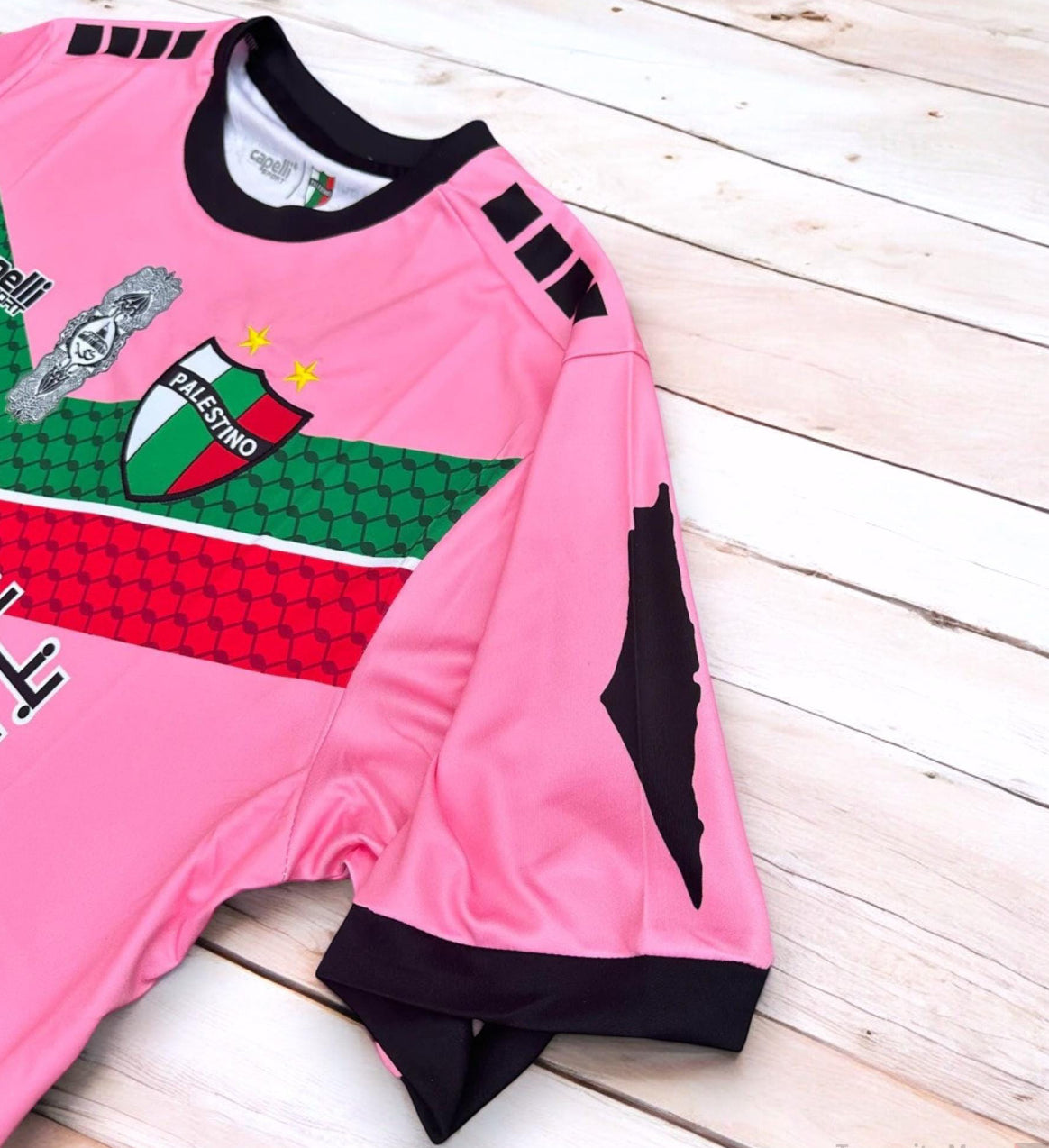 Camiseta Rosa Palestino Chile oficial 2022 / 2023