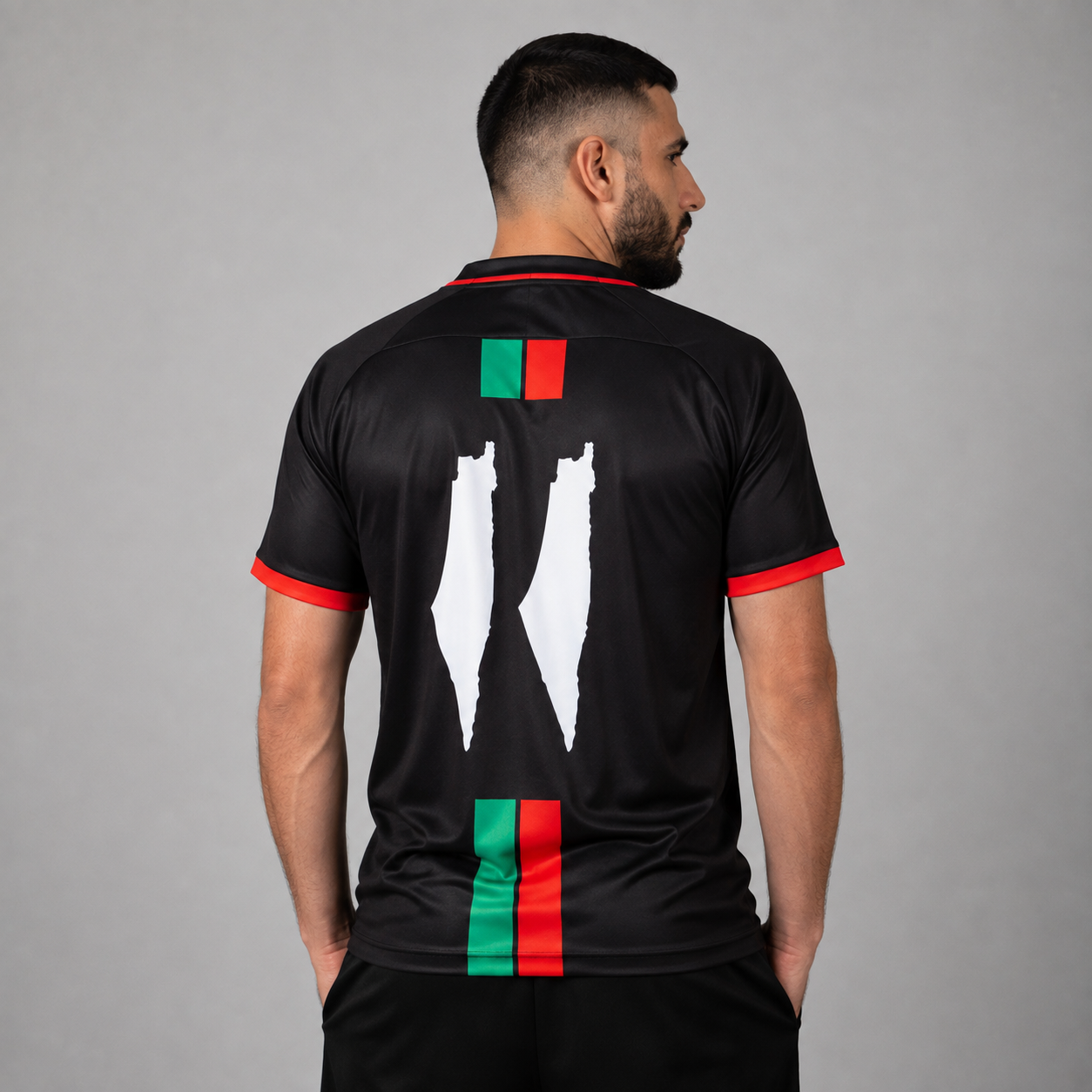 Maglia Calcio Palestina 2025 con Mappa 11 | FC Palestina