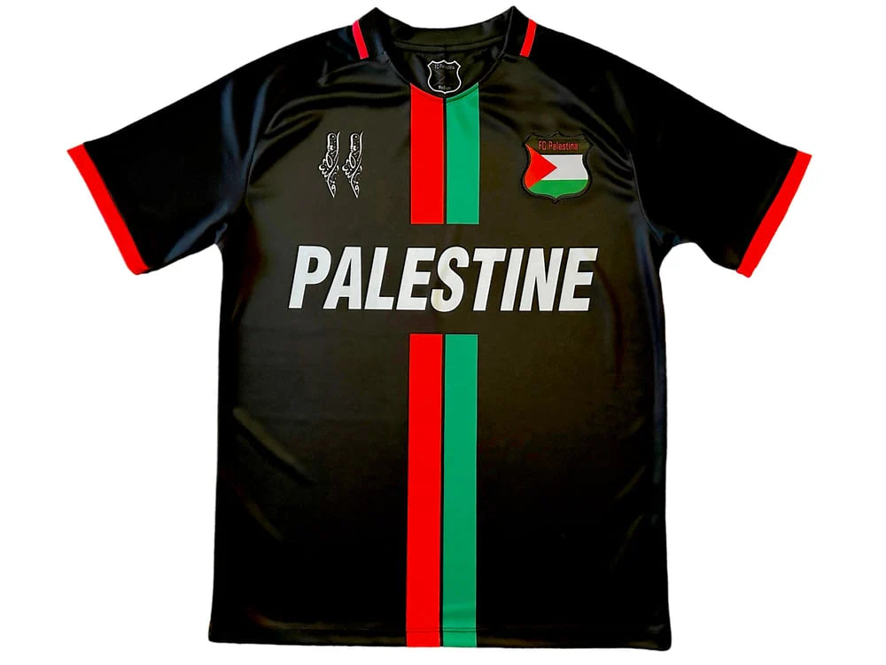 Camiseta Futbol Palestina con Mapa 11
