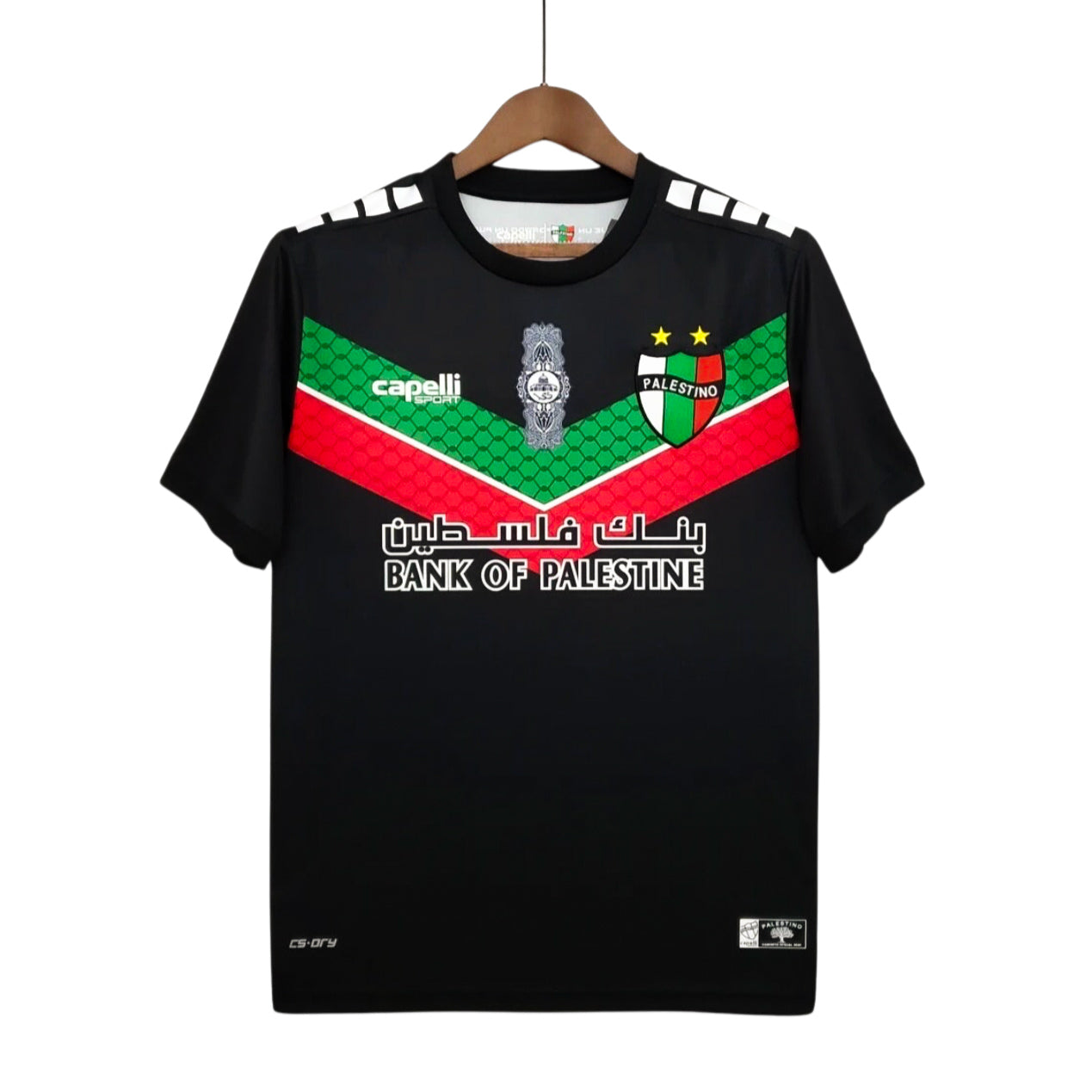 Camiseta Negra Palestino Chile oficial 2022 / 2023