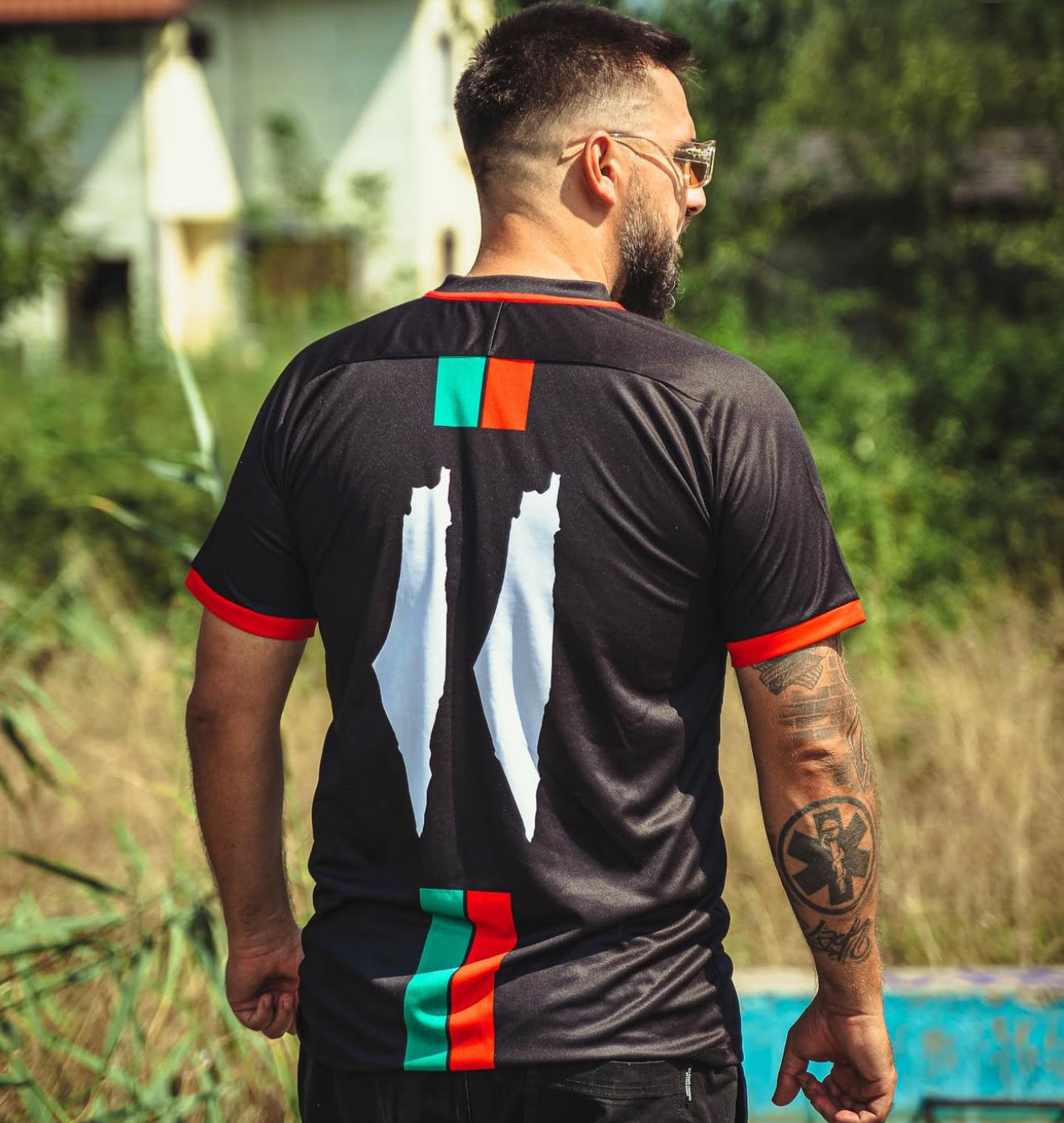 Camiseta Futbol Palestina con Mapa 11