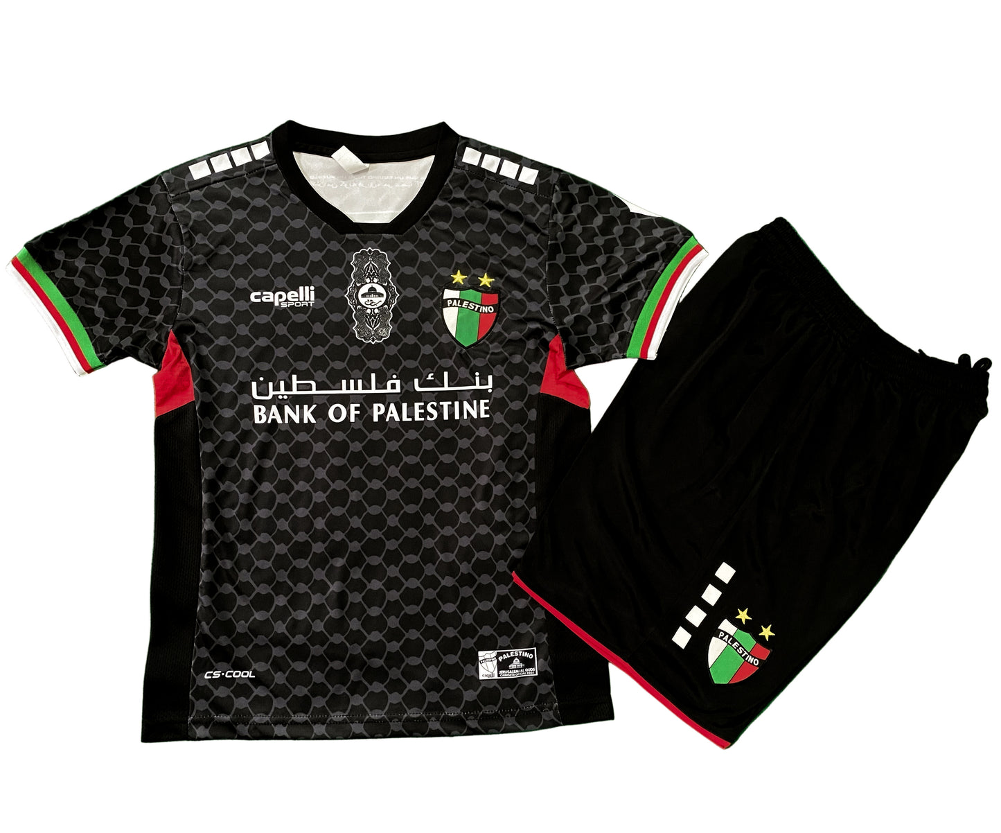 Conjunto Palestino Niños - Infantil | Negro