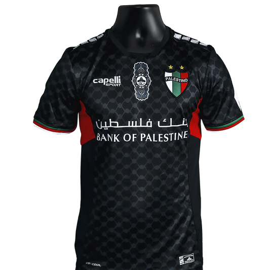Official Palestino Chile Away Black Jersey 2024/2025