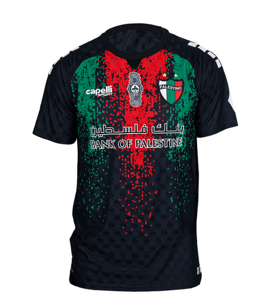 Camiseta Palestino Negra 2026 / 2027
