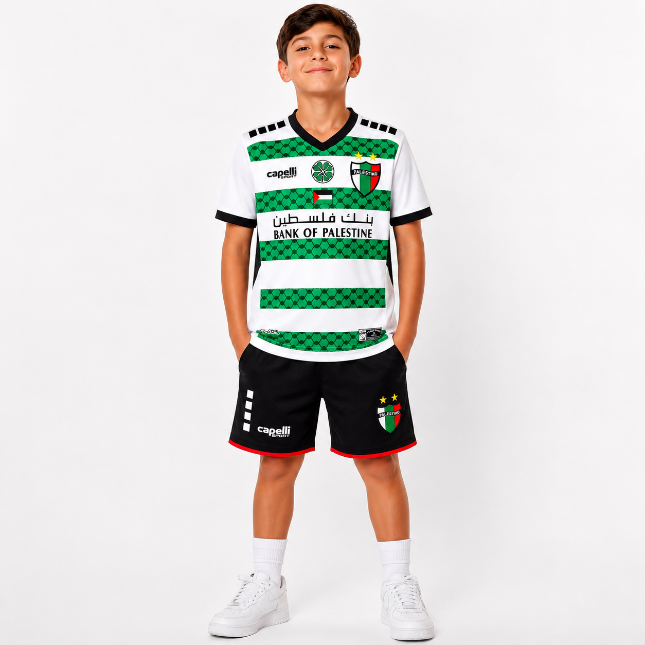 Conjunto Palestino Niños - Infantil | Camiseta Celtic