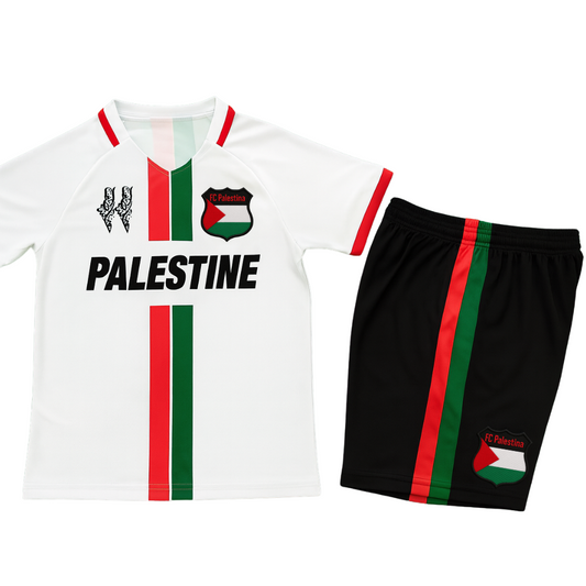 Conjunto Palestina Niños - Infantil | Blanca