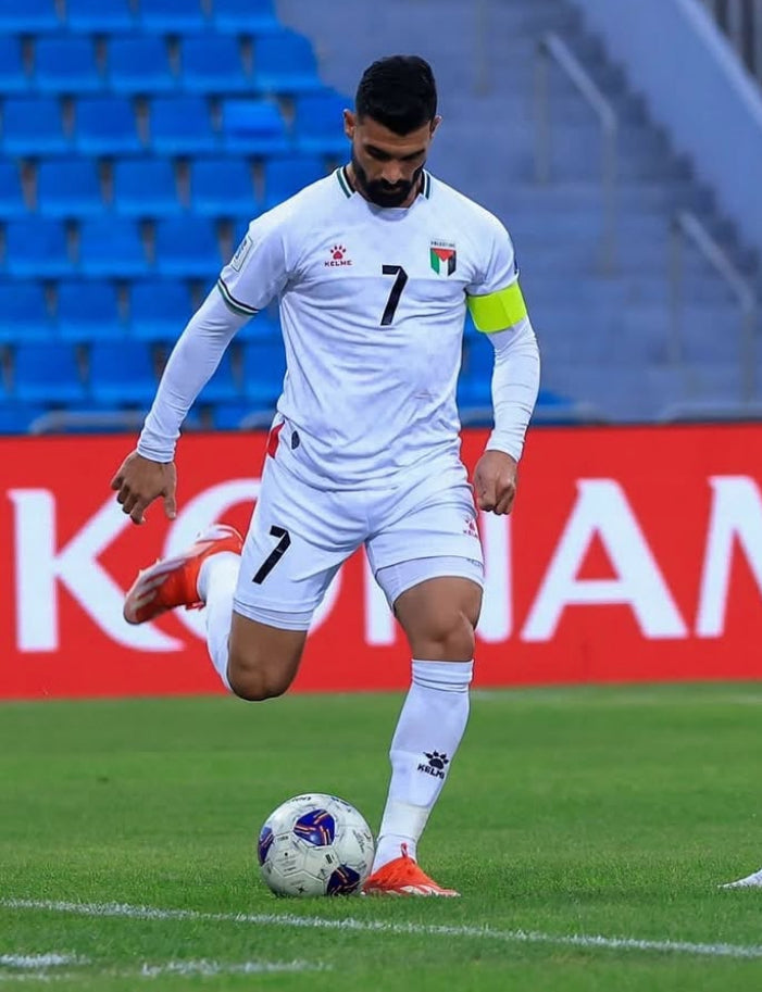 Camiseta Selección Palestina de Fútbol Visitante Oficial 2025 – Kelme