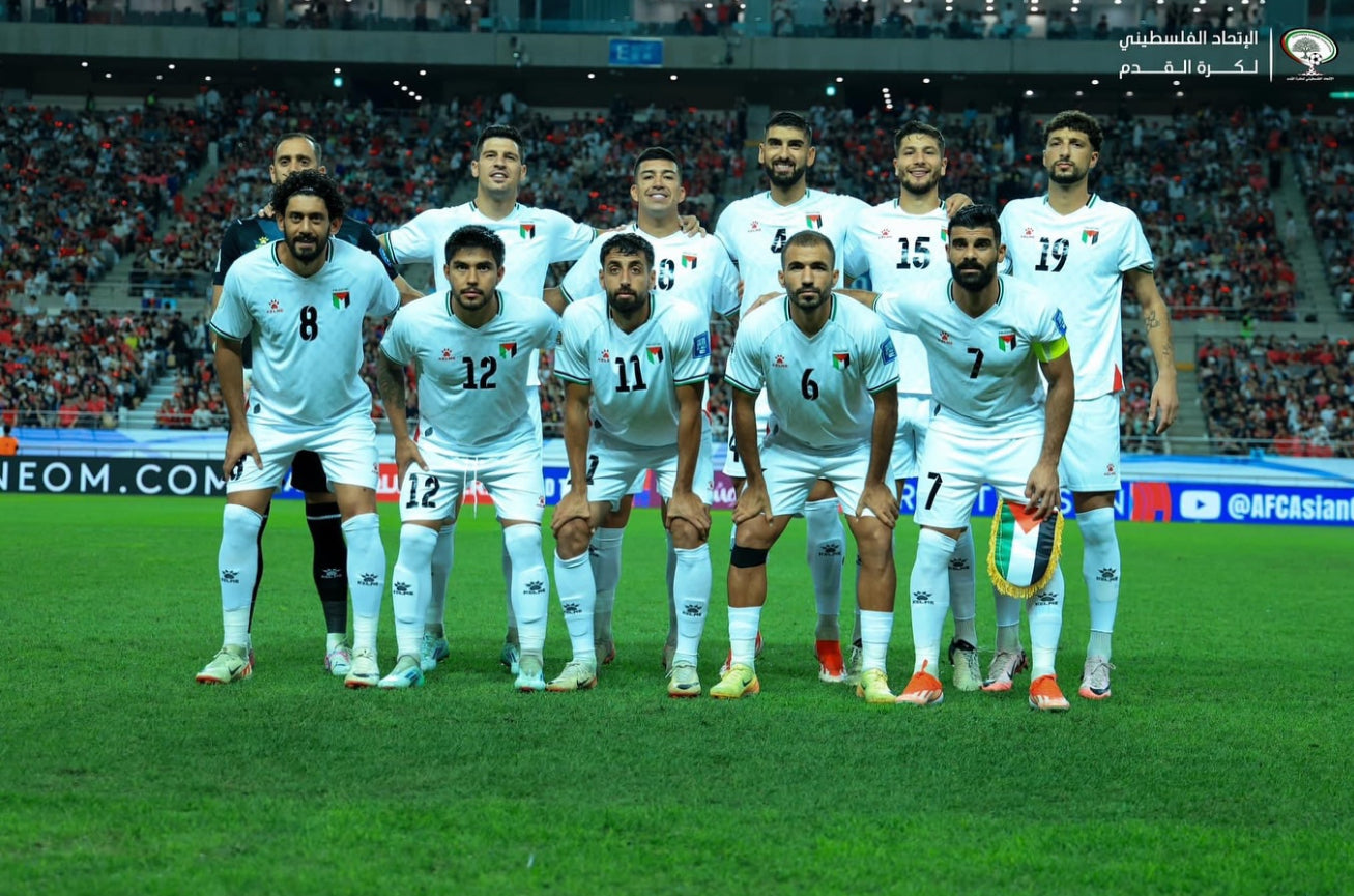 Camiseta Selección Palestina de Fútbol Visitante Oficial 2025 – Kelme