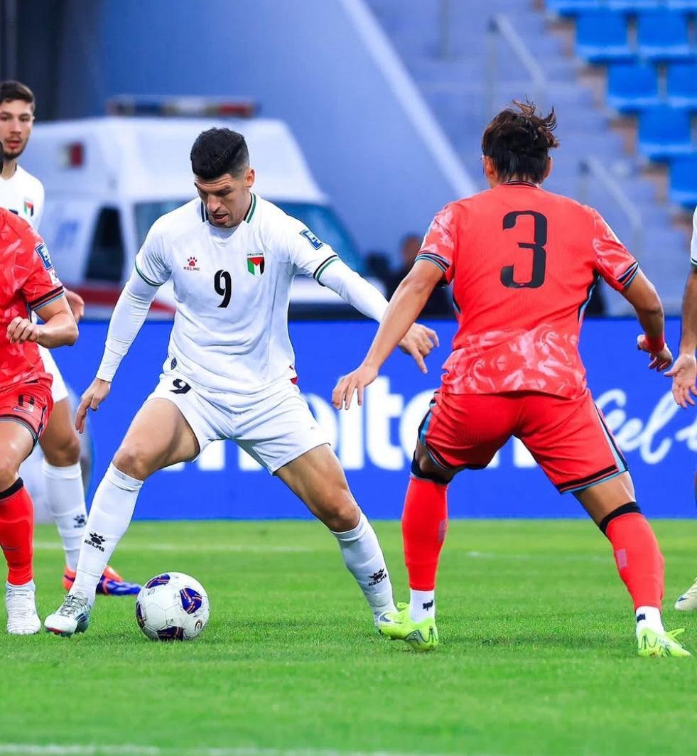 Camiseta Selección Palestina de Fútbol Visitante Oficial 2025 – Kelme