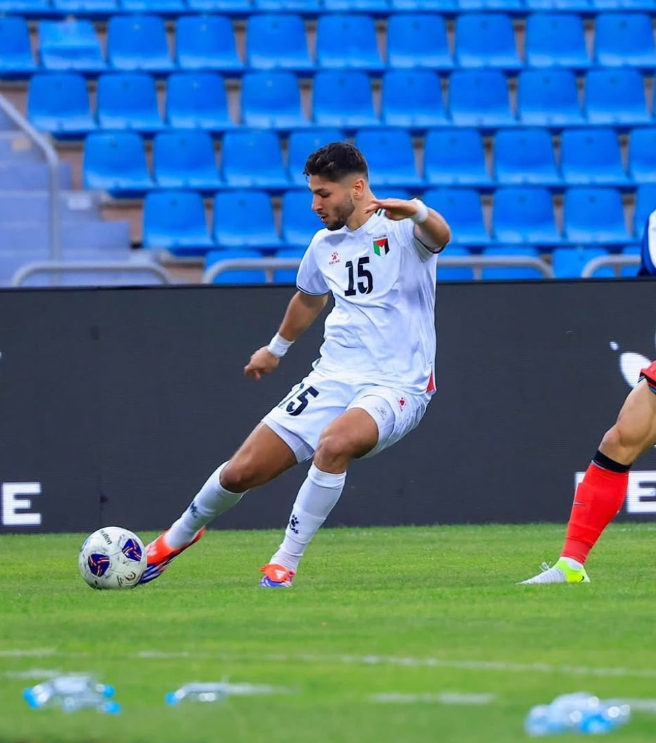 Camiseta Selección Palestina de Fútbol Visitante Oficial 2025 – Kelme