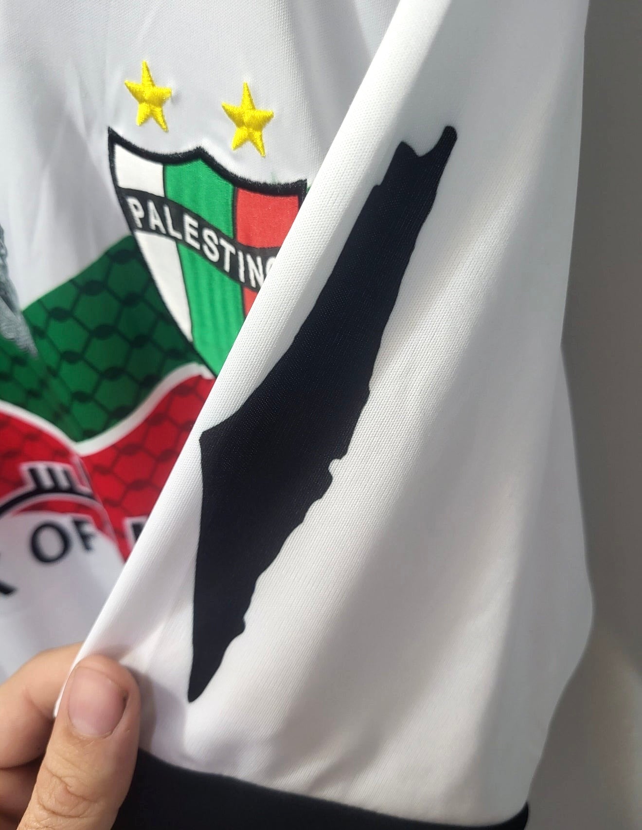  T-shirt Palestino Chile Official White Jersey 2024 / 2025