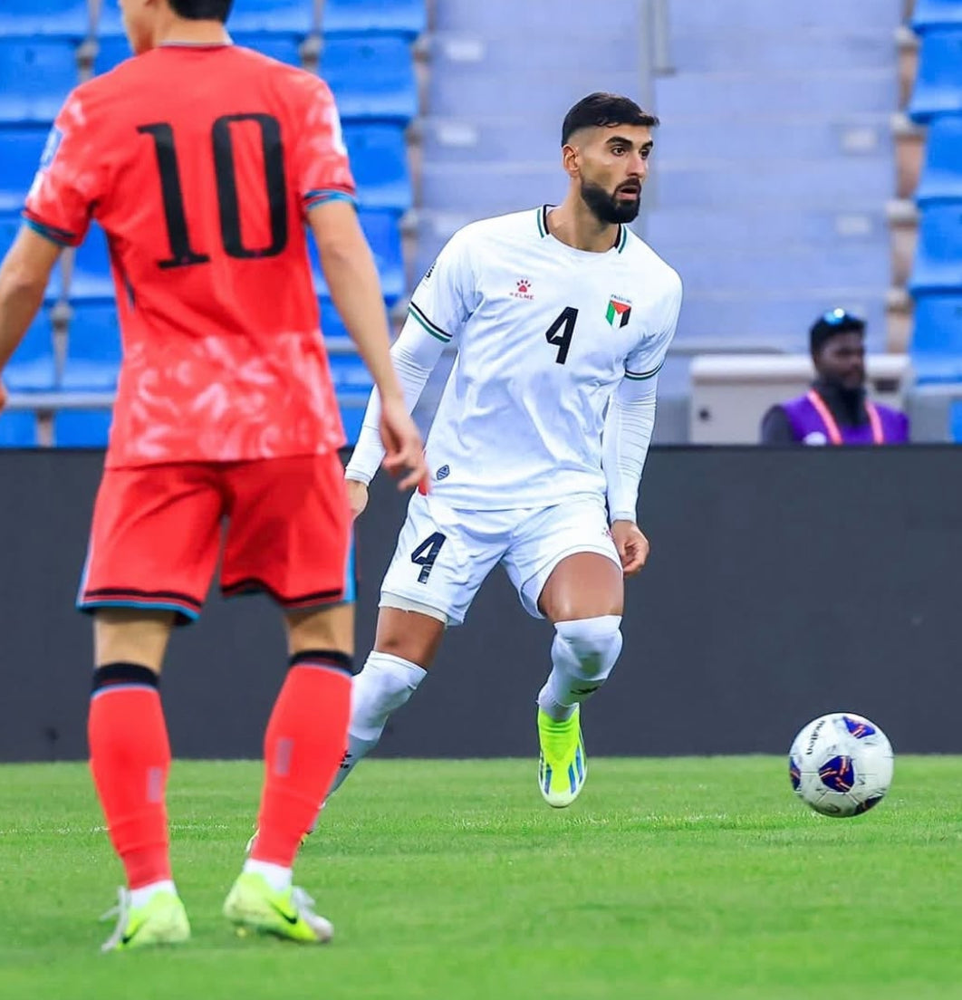 Camiseta Selección Palestina de Fútbol Visitante Oficial 2025 – Kelme