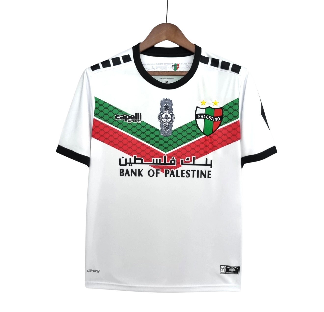  T-shirt Palestino Chile Official White Jersey 2024 / 2025