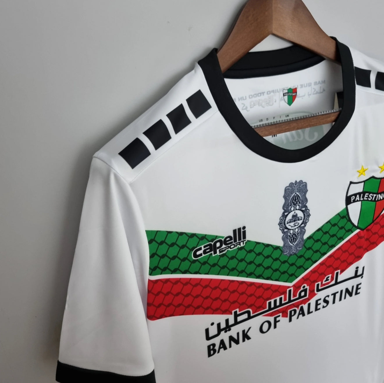  T-shirt Palestino Chile Official White Jersey 2024 / 2025