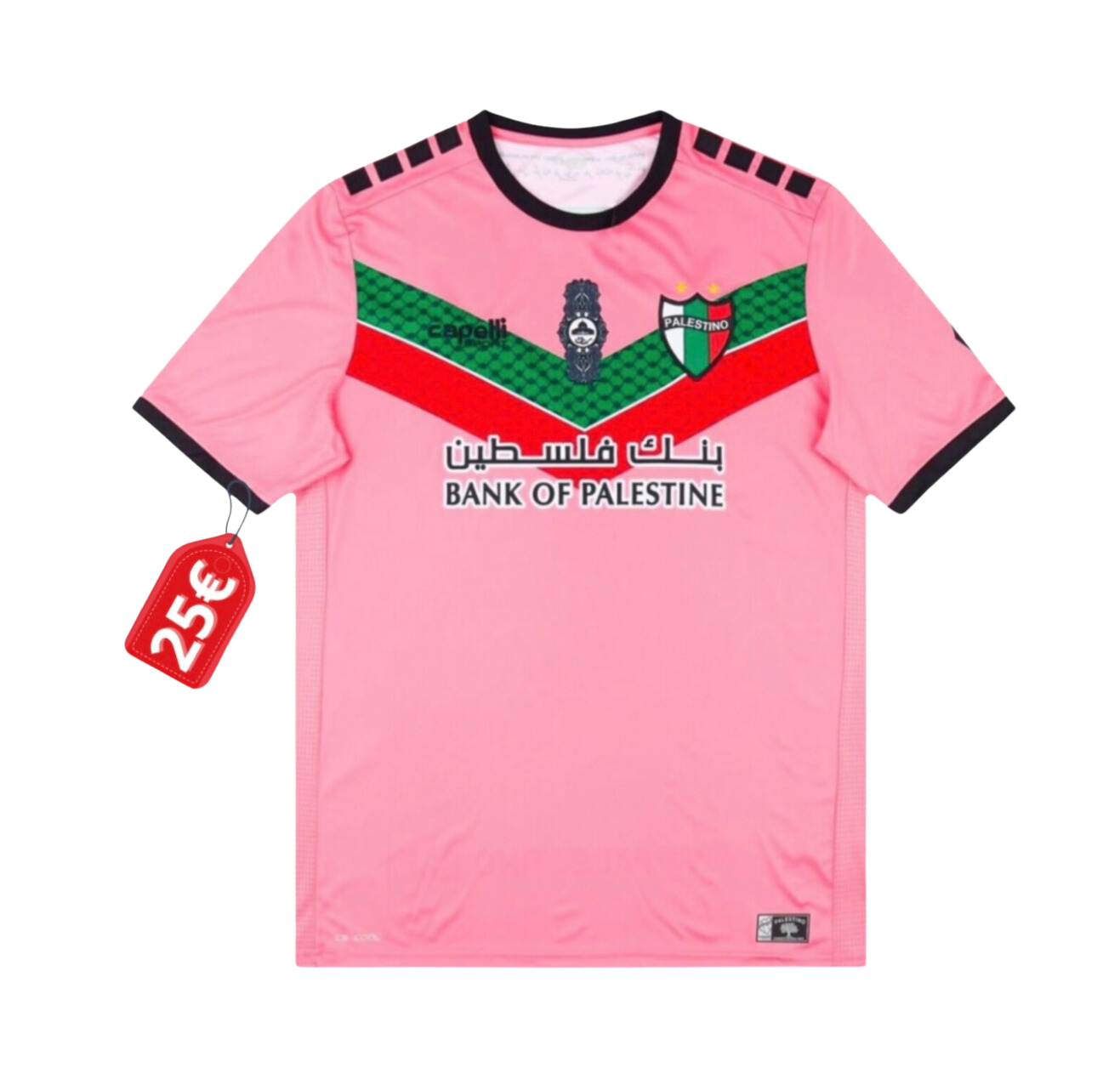 Camiseta Rosa Palestino Chile oficial 2022 / 2023