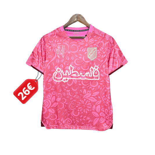 Camiseta Palestina Rosa 