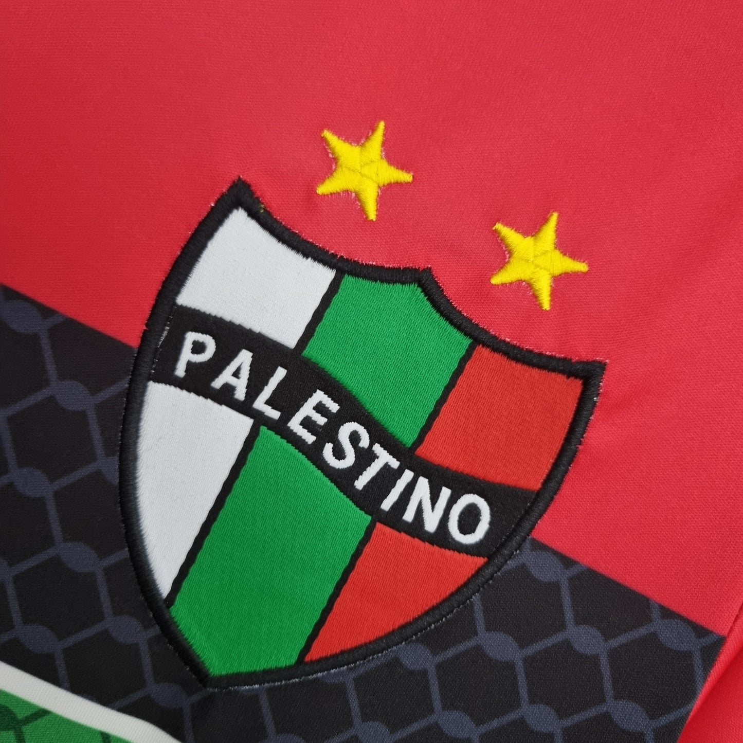 Camiseta Roja Palestino Chile oficial 2022 / 2023