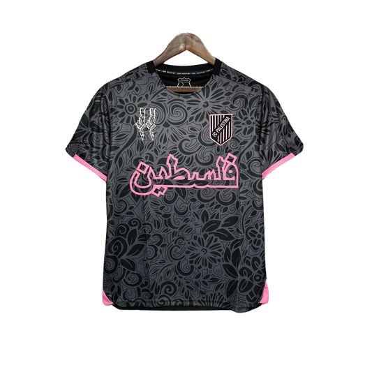  T-shirt Fc Palestina Official Black Jersey 2024 / 2025