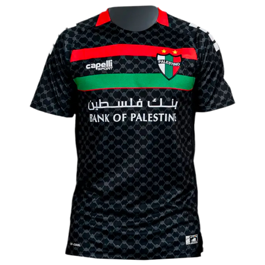 Camiseta Negra Palestino Chile Oficial 2025 / 2026