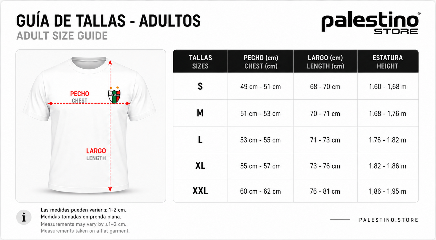 Maillot Officiel Palestino Chili Domicile 2024/2025